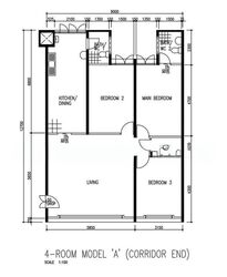 Blk 605 Hougang Avenue 4 (Hougang), HDB 4 Rooms #564209231